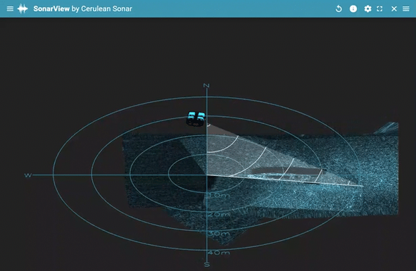 Sonar system image