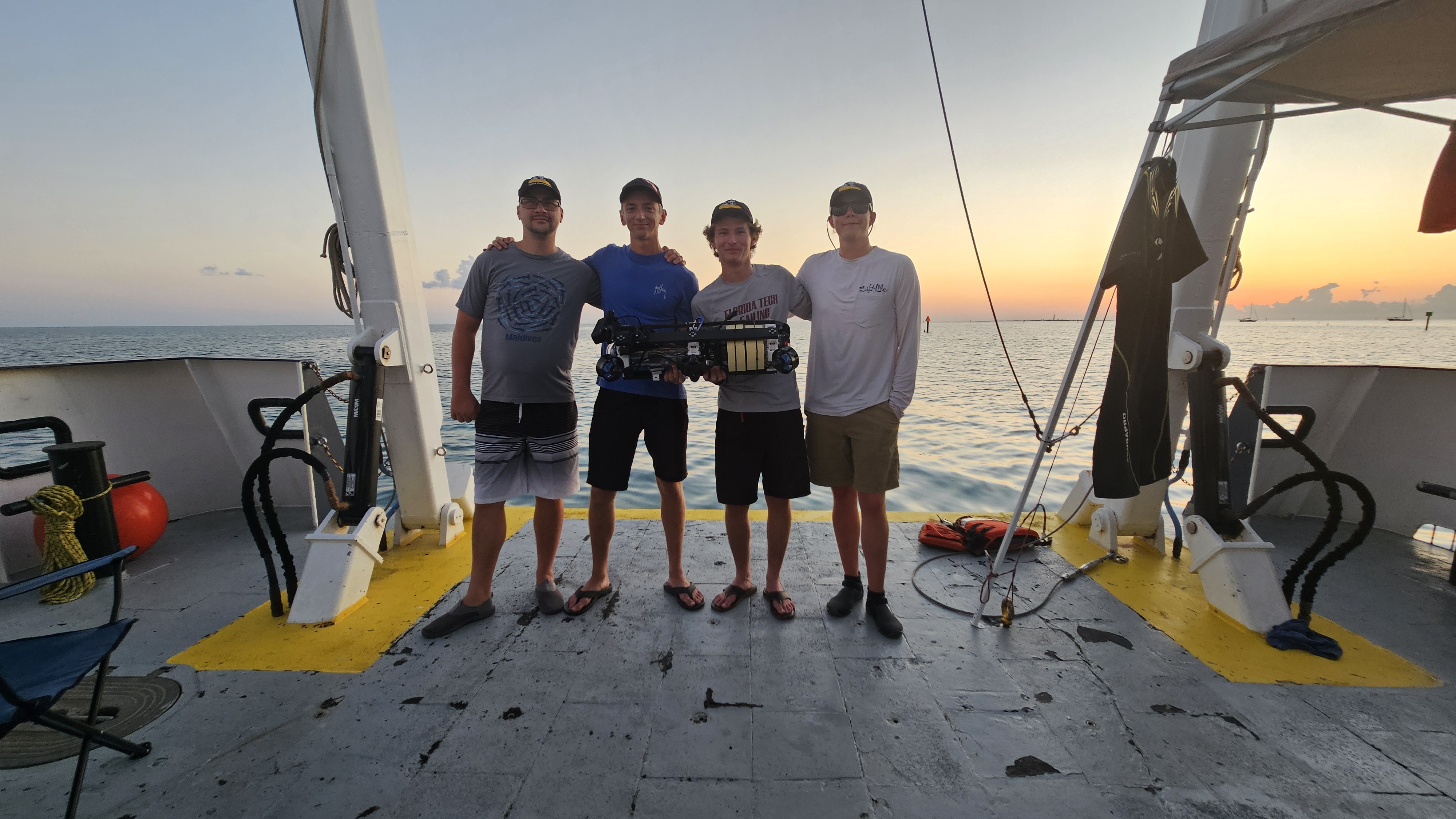 TEC-V team and vehicle